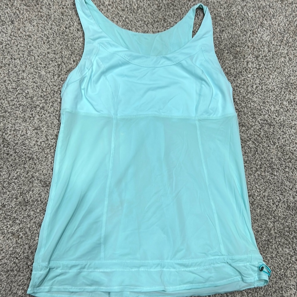 Lululemon tank shirt size 12